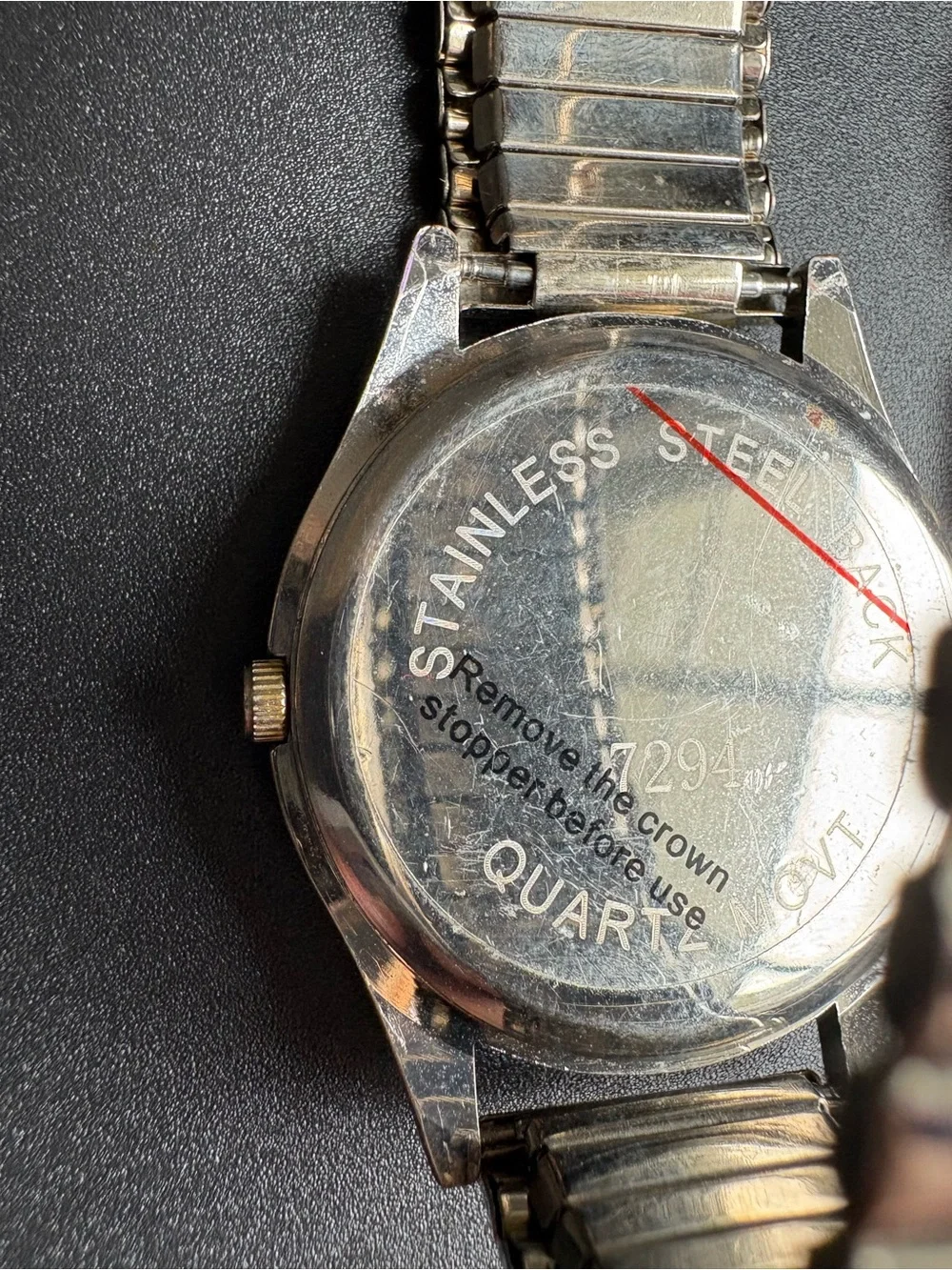 Gold and Silver Quartz Men's Watch